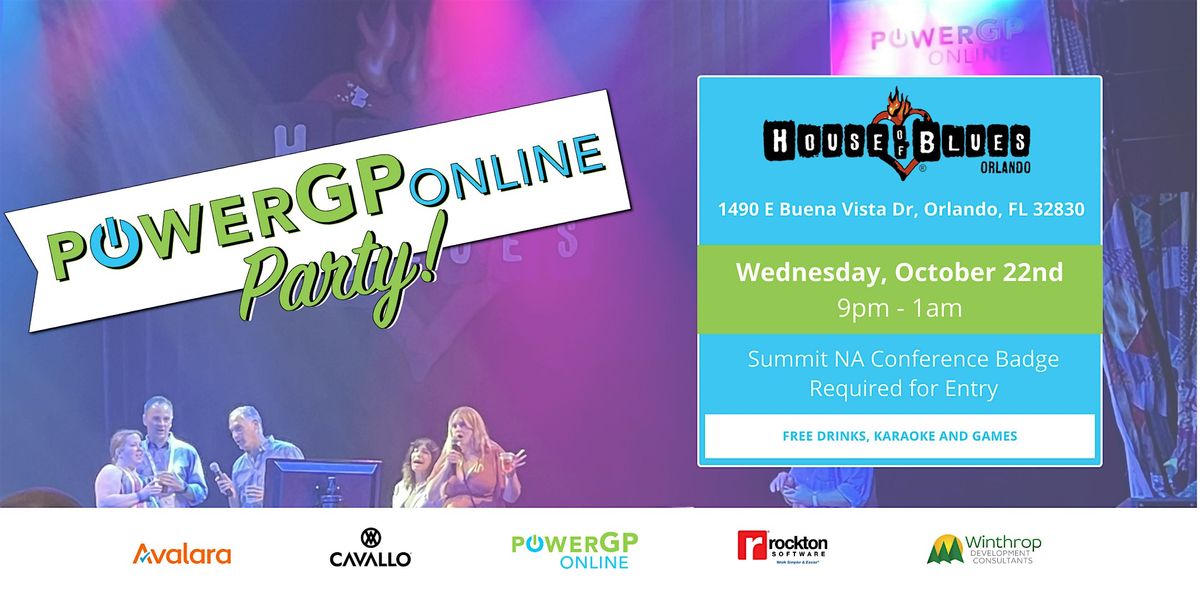 2025 Power GP Online Party, 22 October | Event in Orlando | AllEvents