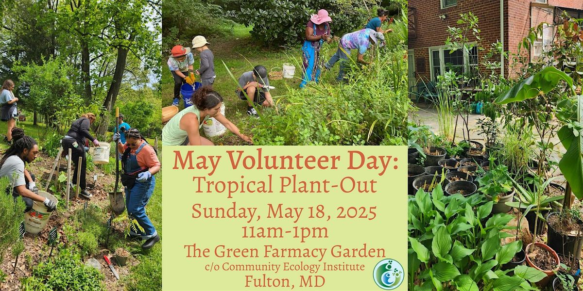 May Volunteer Day: Tropical Plant-Out, 18 May | Event in Fulton | AllEvents