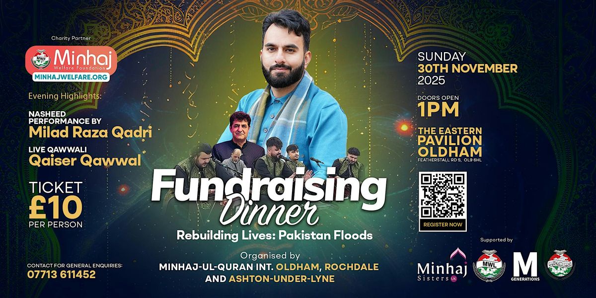 Oldham - Fundraising Dinner, 30 November | Event in Oldham | AllEvents