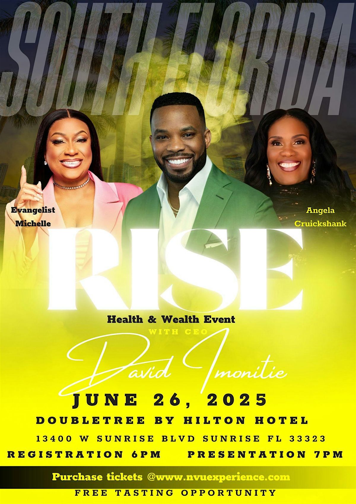 NVisionU Rise with David Imonitie, 26 June | Event in Sunrise | AllEvents