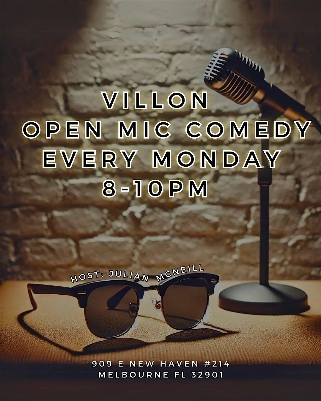 Villon Comedy Open Mic, 2 June | Event in Melbourne | AllEvents