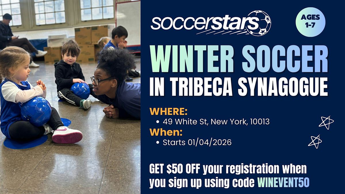 Winter Soccer in Tribeca Synagogue, 4 January | Event in New York | AllEvents