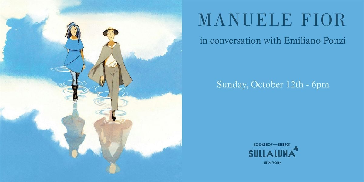 MANUELE FIOR in conversation with Emiliano Ponzi, 12 October | Event in New York | AllEvents