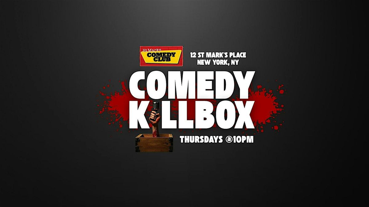 Comedy Killbox @ St Mark's Comedy Club, 3 July | Event in New York | AllEvents