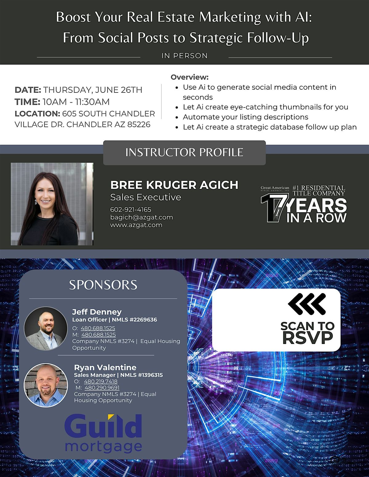 Boost Your Real Estate Marketing with AI, 26 June | Event in Chandler | AllEvents