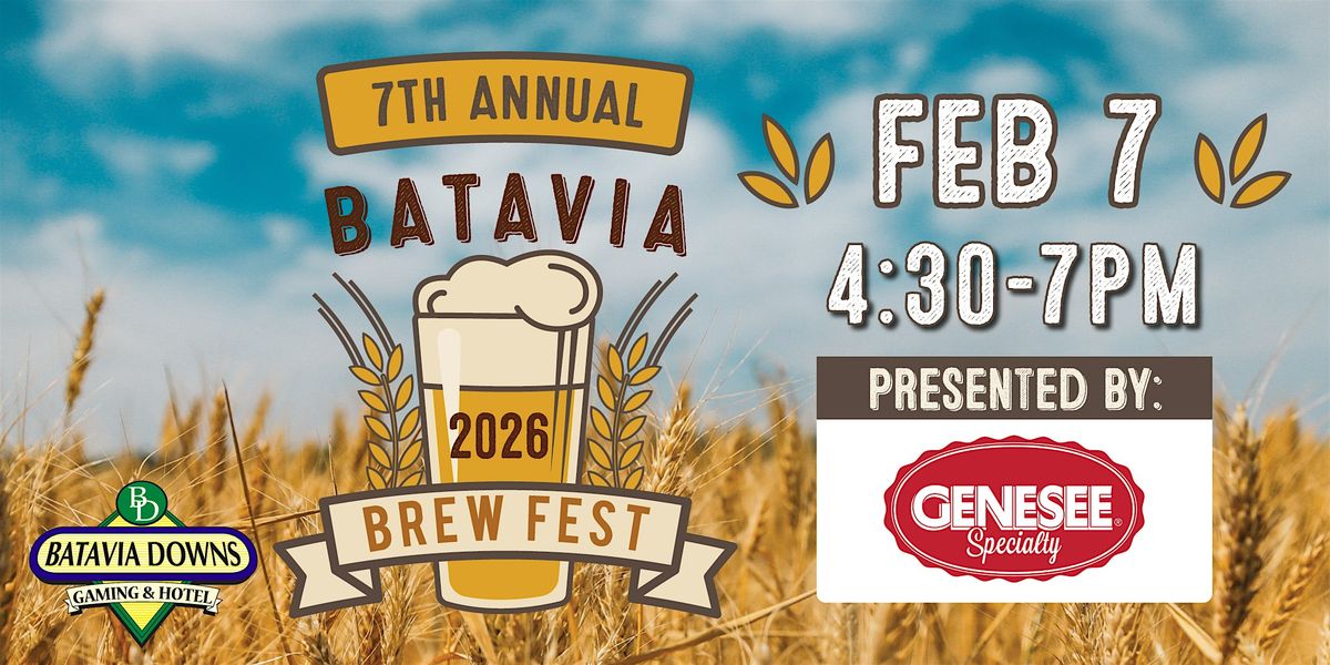 2026 Batavia  Brew Fest, 7 February | Event in Batavia | AllEvents