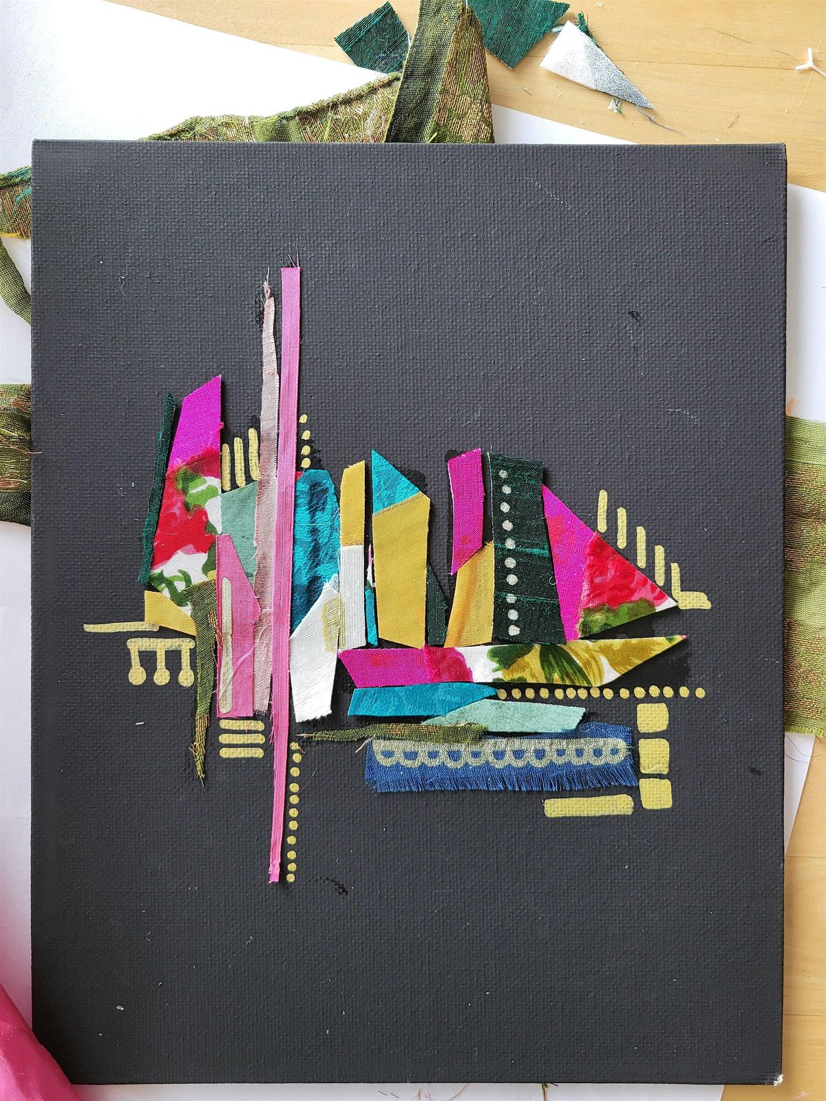 Reimagining Remnants: Textile Collage Workshop, 28 June | Event in Chilliwack | AllEvents