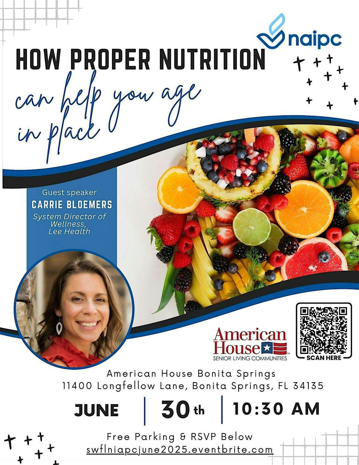 How Proper Nutrition Can Help You Age In Place, 30 June | Event in Bonita Springs | AllEvents