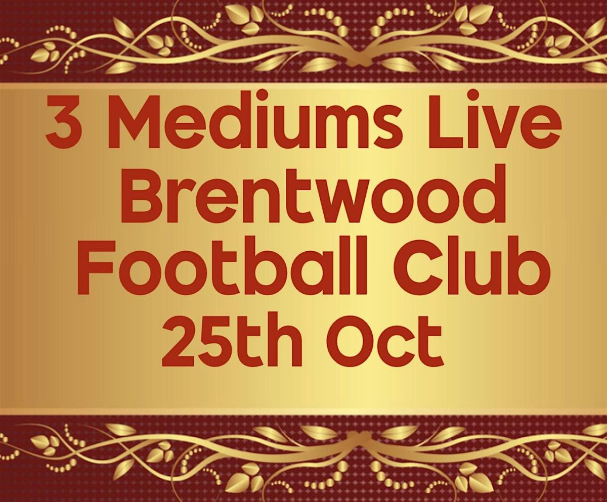 3  Mediums live, 25 October | Event in Belfast | AllEvents
