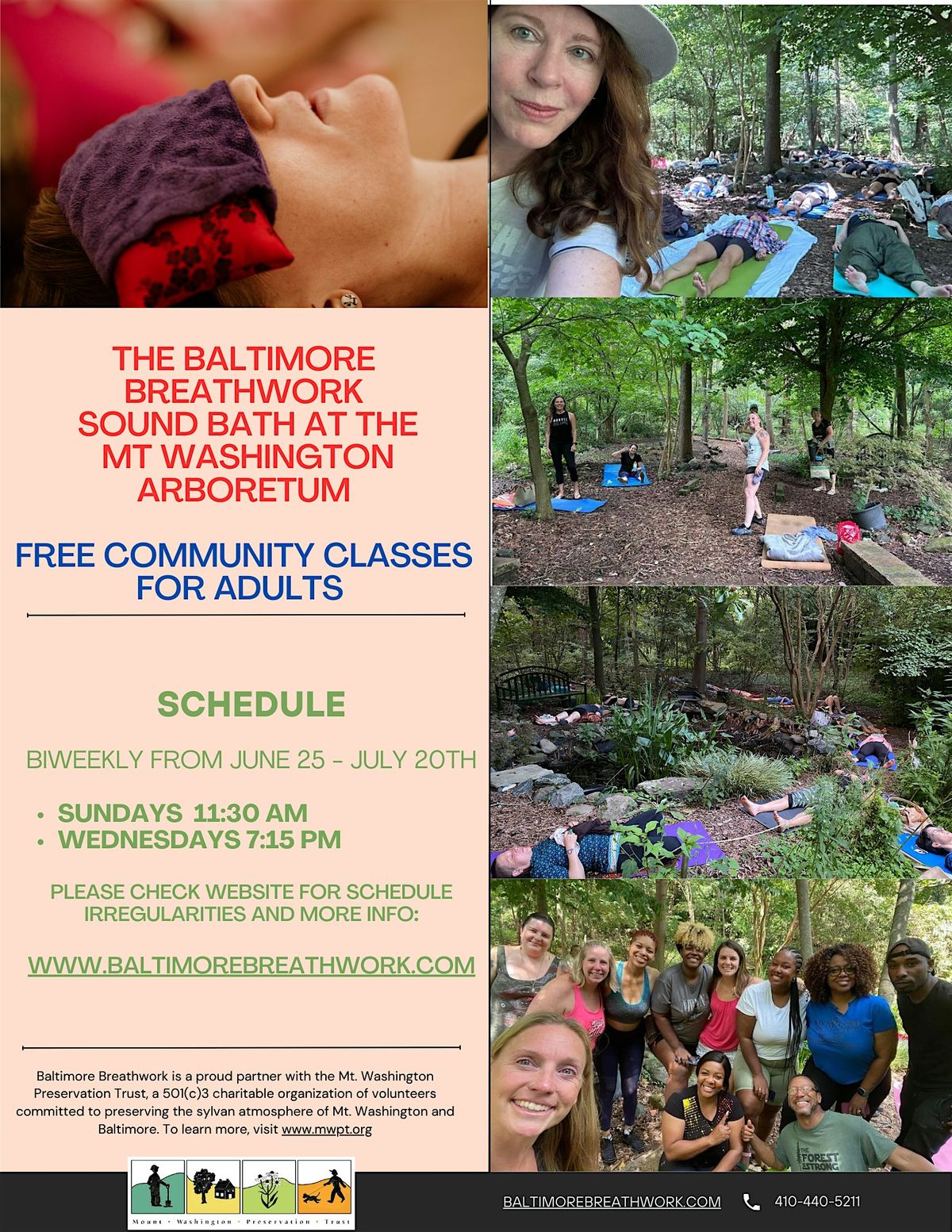 Baltimore Breathwork Free Summer Series, 13 July | Event in Baltimore | AllEvents