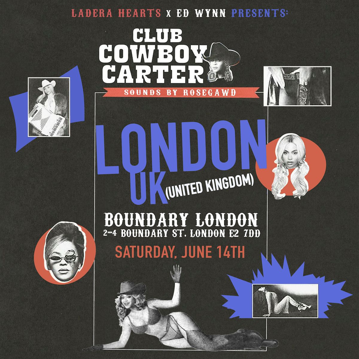 CLUB COWBOY CARTER  (LONDON), 14 June | Event in London | AllEvents