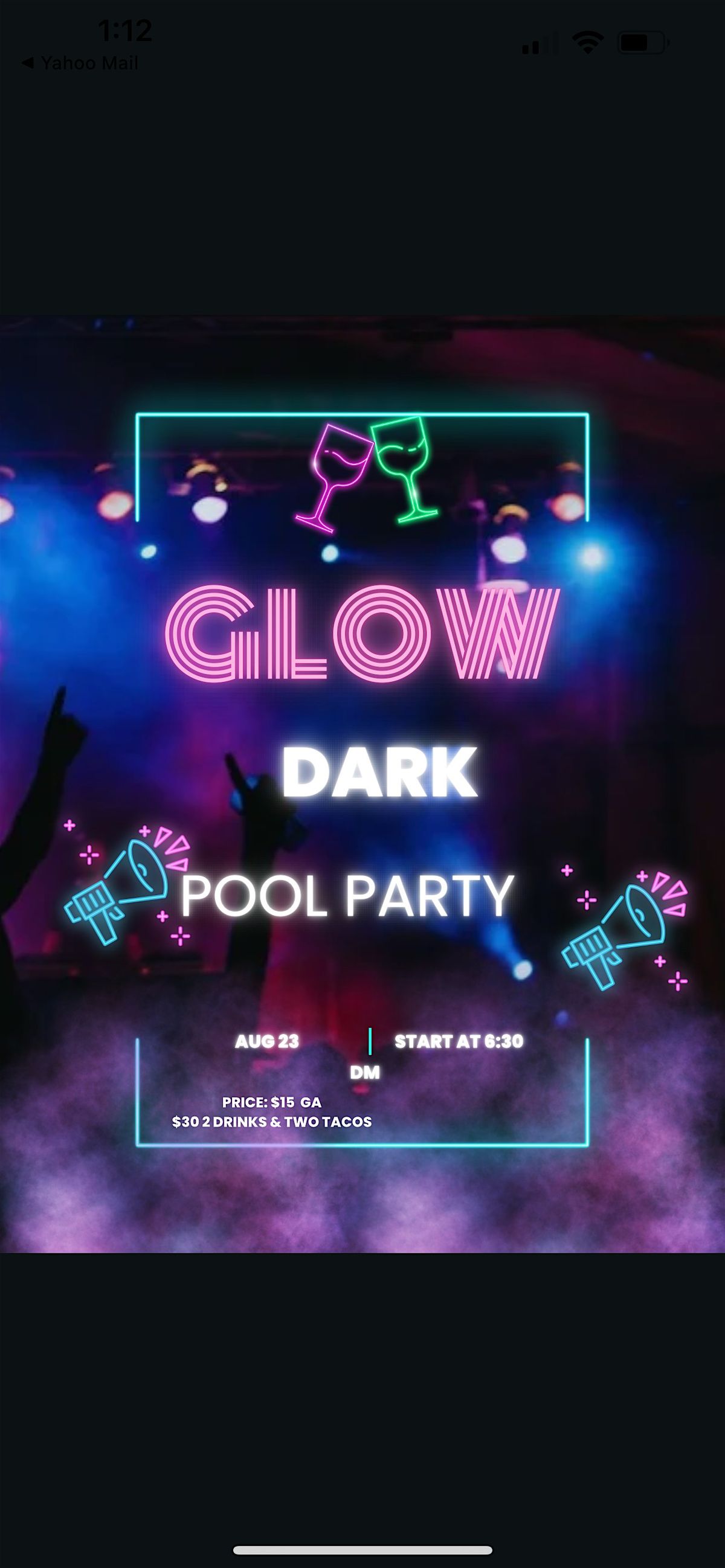 Glow In The Dark Pool party, 23 August | Event in Chicago Heights | AllEvents