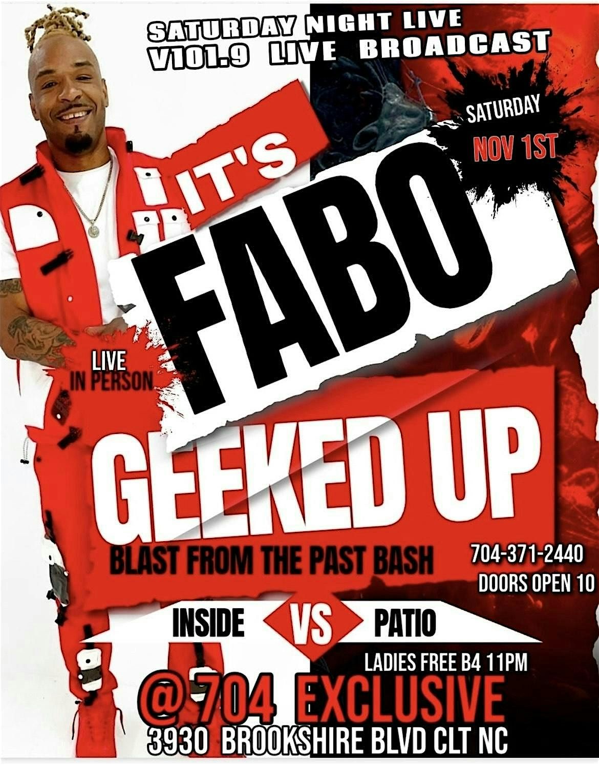 SNL GEEKED UP EDITION!!, 1 November | Event in Charlotte | AllEvents