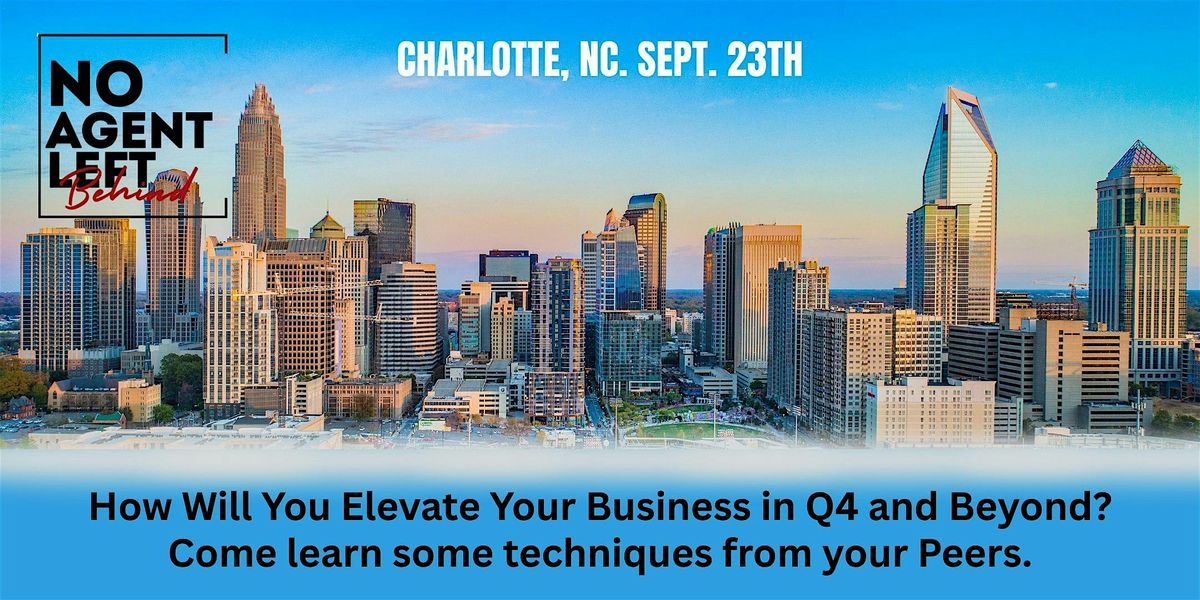 NO Agent Left Behind Tour - Charlotte, 23 September | Event in Charlotte | AllEvents