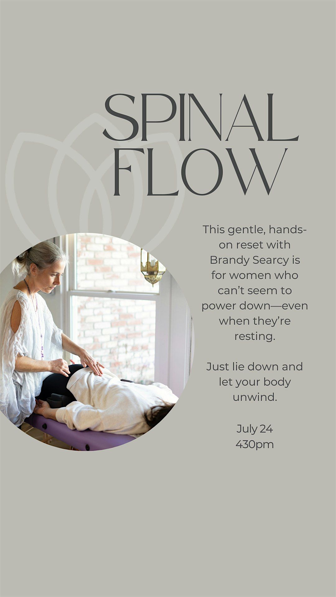 Spinal Flow Workshop, 24 July | Event in Los Angeles | AllEvents