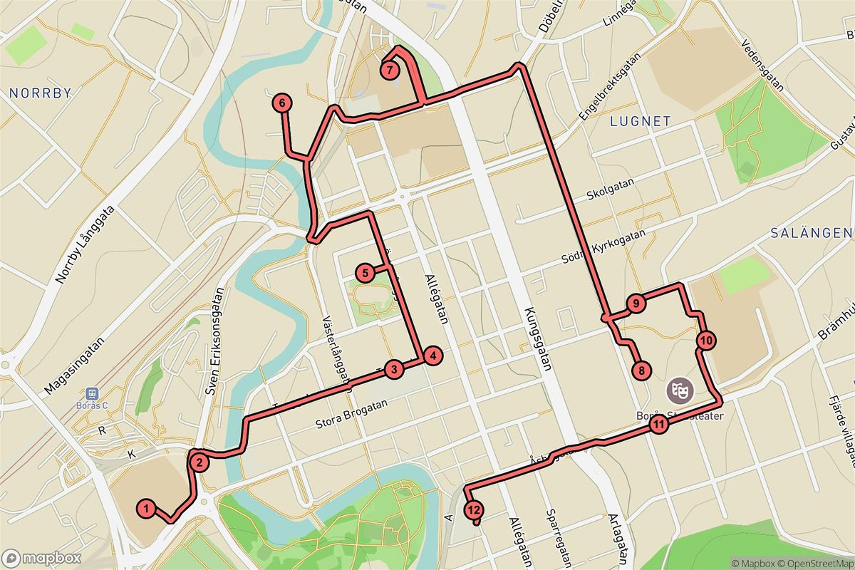 Borås Audio Tour: Threads of Time and Urban Echoes | Event in Borås | AllEvents