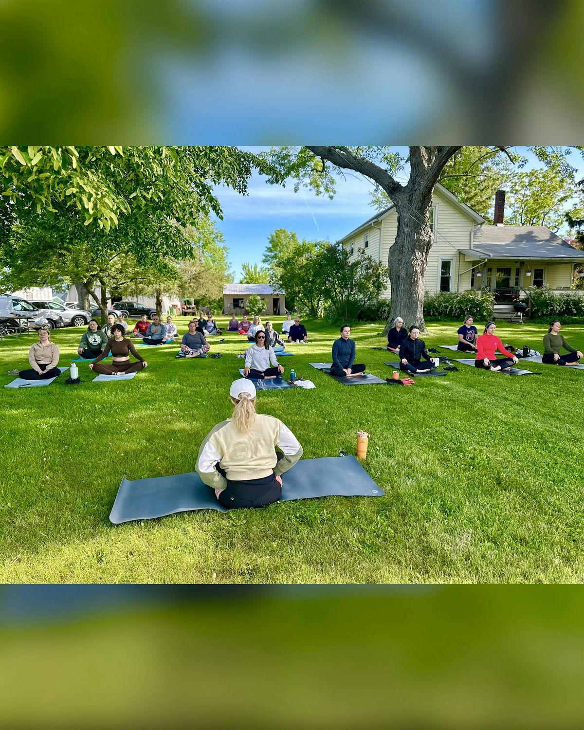 All-Levels Patio Yoga Class at Klingshirn Winery- [Bottoms Up! Yoga & Brew], 16 August | Event in Avon Lake