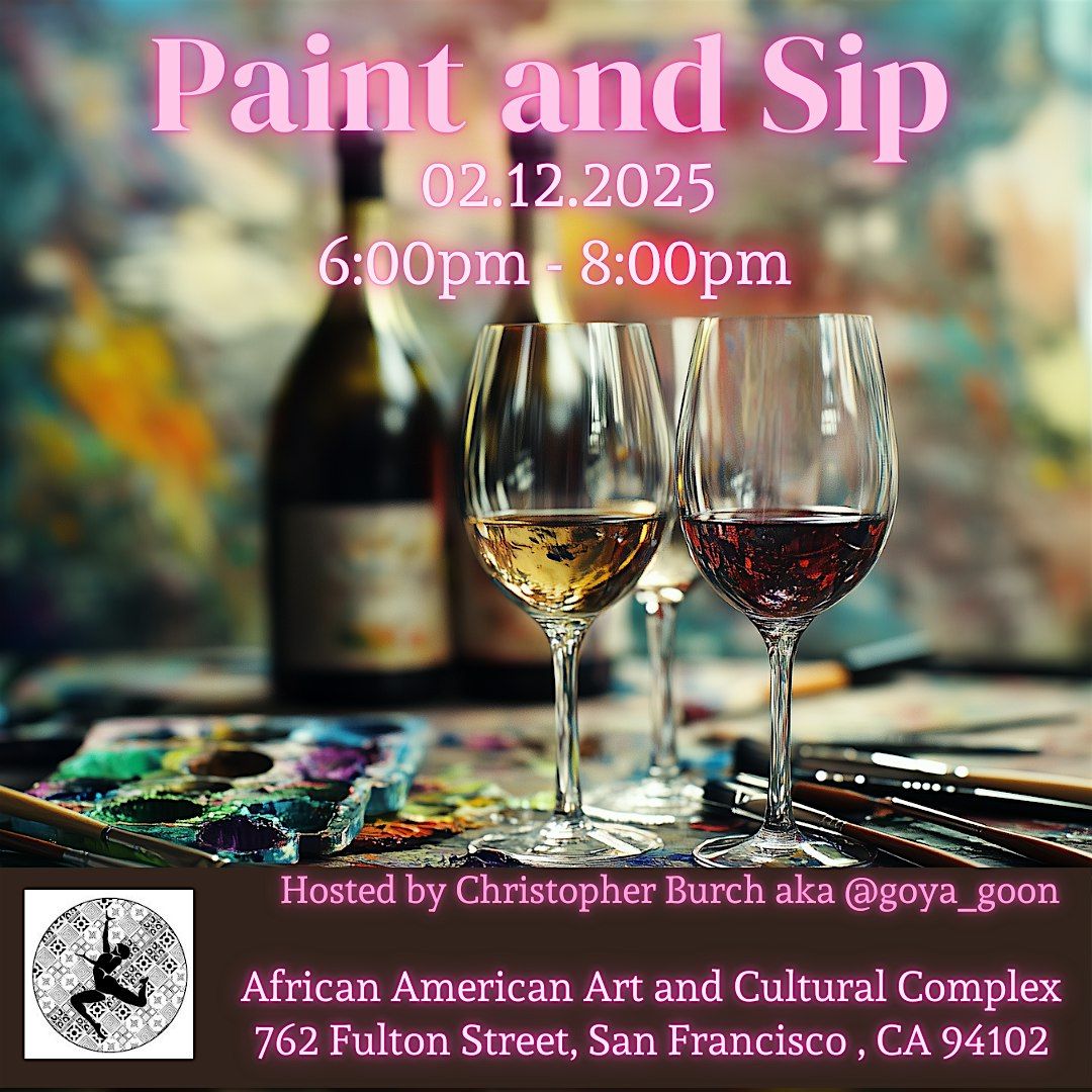 Paint and Sip w/ Christopher Burch aka Goya_Goon | Event in San Francisco | AllEvents