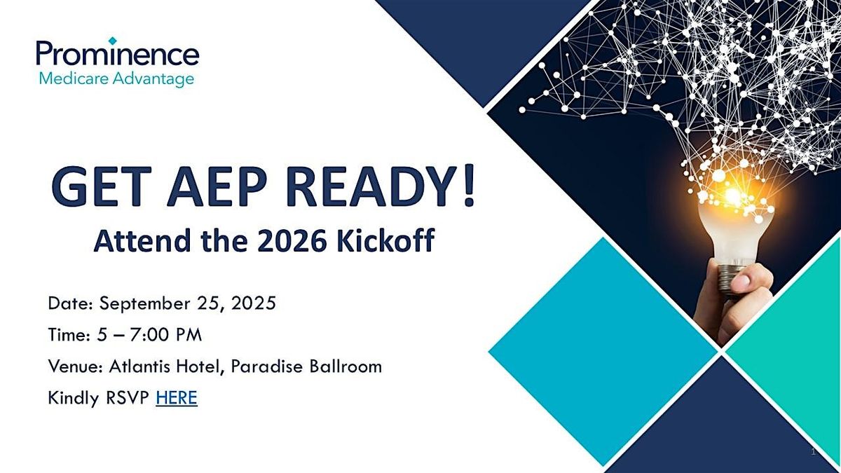 NNV Prominence Medicare Advantage AEP Sales Meeting, 25 September | Event in Reno | AllEvents