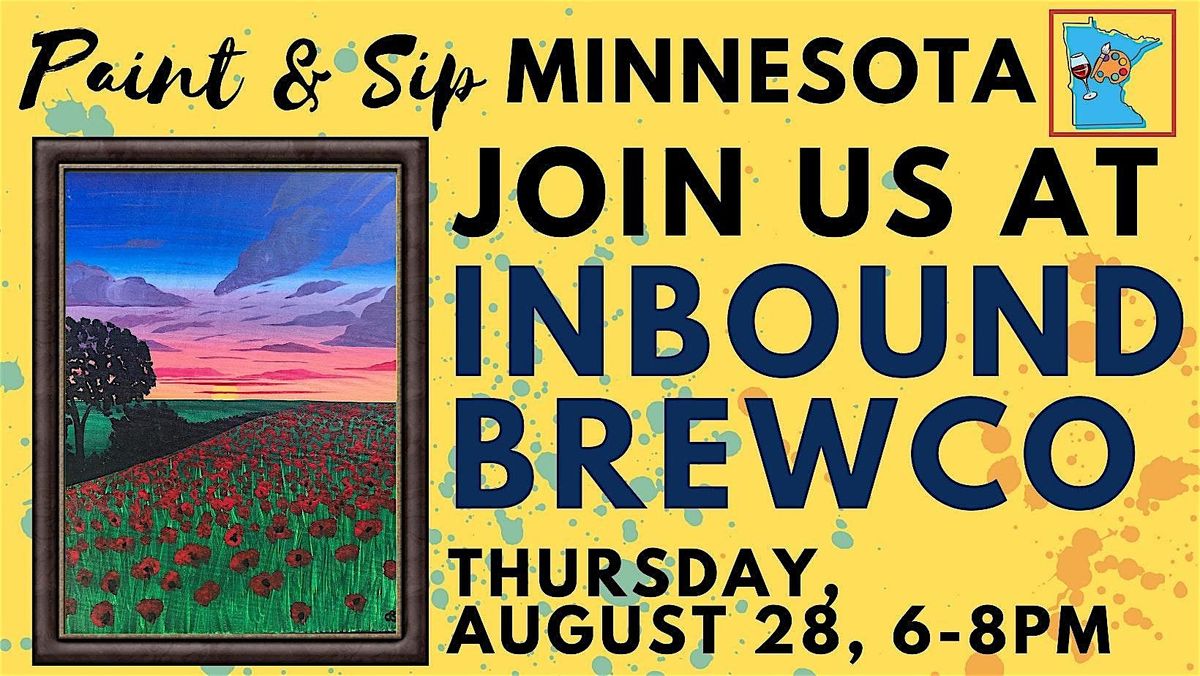 August 28 Paint & Sip at Inbound BrewCo, 28 August | Event in Minneapolis | AllEvents