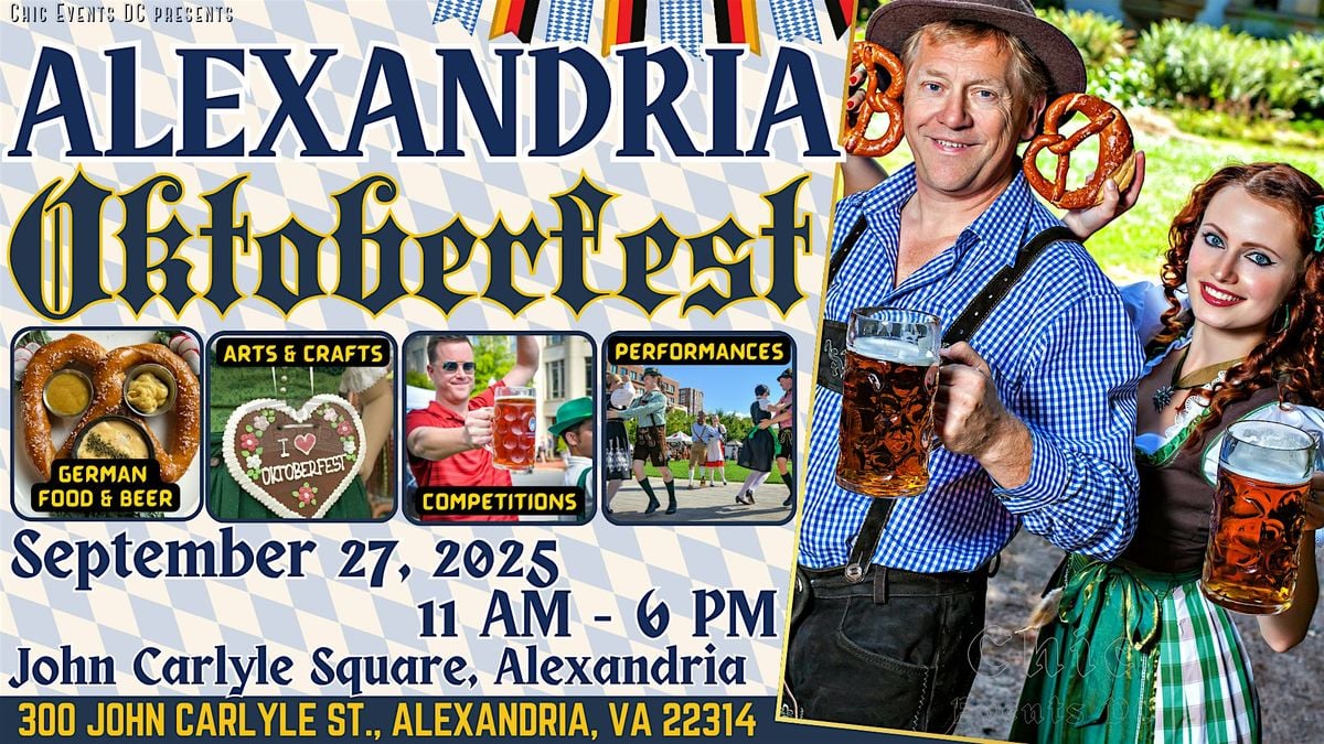 Old Town Alexandria OKTOBERFEST @ JOHN CARLYLE SQUARE, 27 September | Event in Alexandria | AllEvents