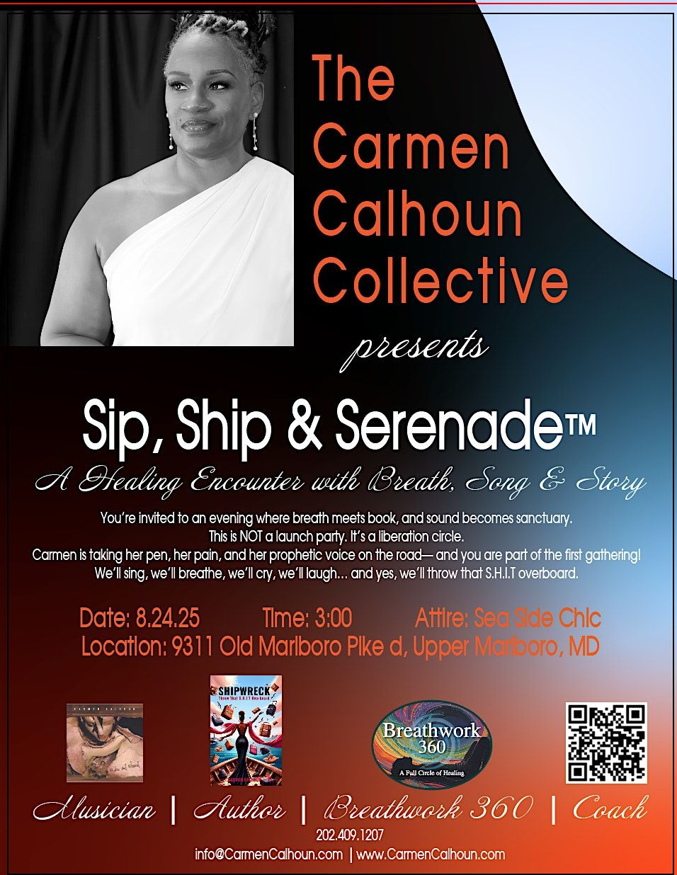 ✨ Sip, Ship & Serenade™, 24 August | Event in Upper Marlboro | AllEvents