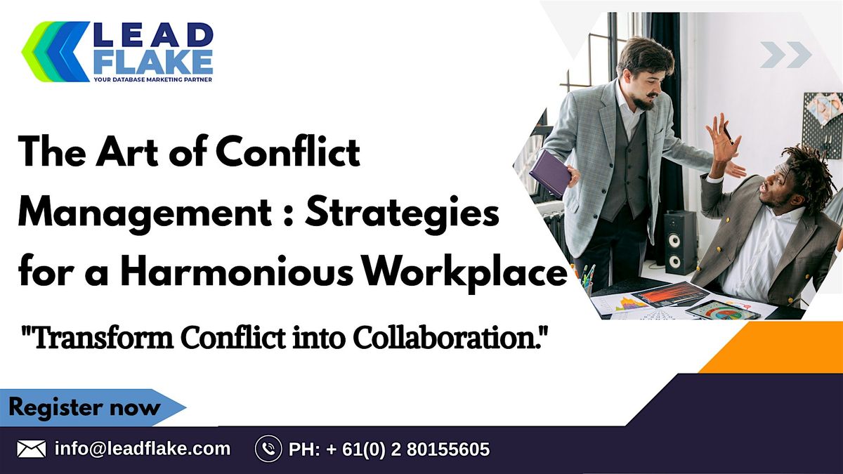 Effective Conflict Management Techniques for Professionals – Dunedin, 17 July | Event in Dunedin | AllEvents