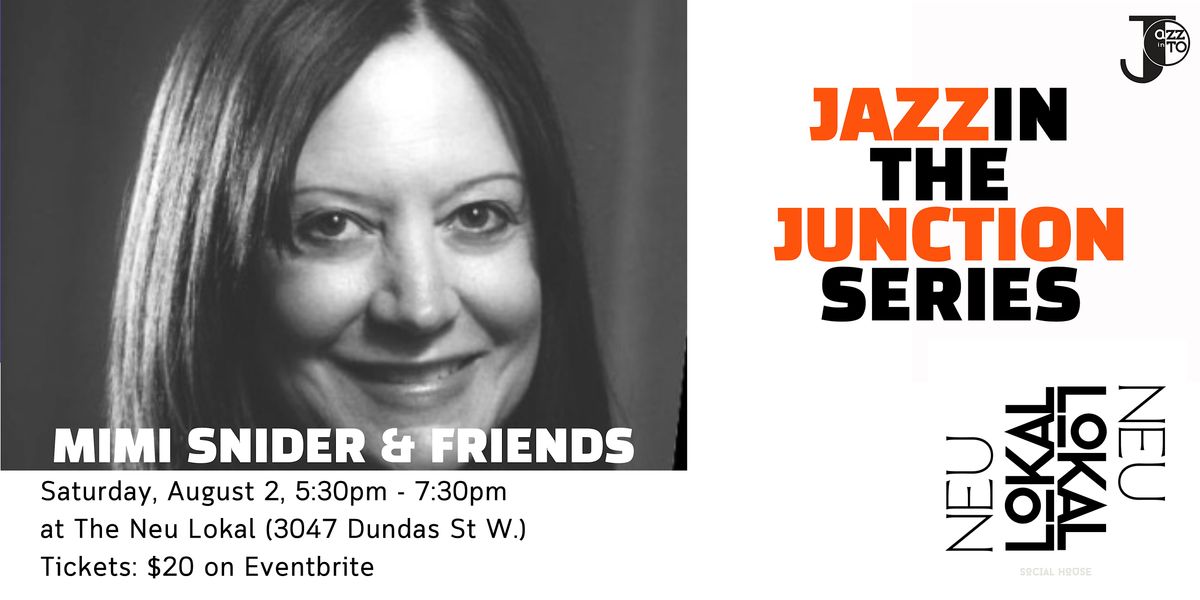 Mimi Snider & Friends at The Neu Lokal, 2 August | Event in Toronto | AllEvents