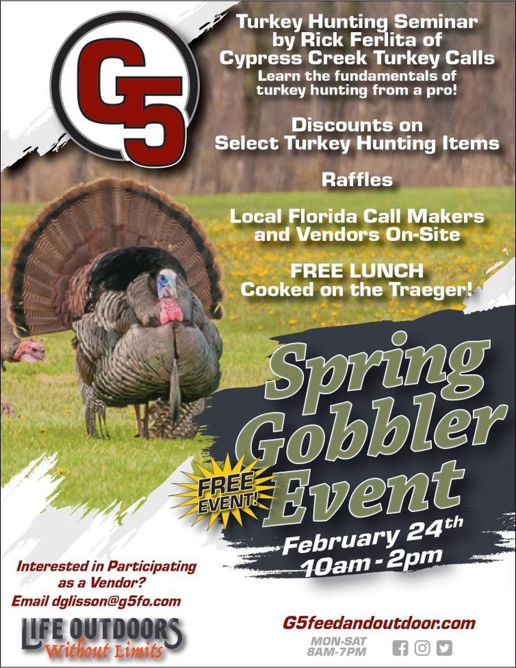 Spring Gobbler Kickoff, 4960 US Highway 92 W, Plant City, FL, Dover, 24