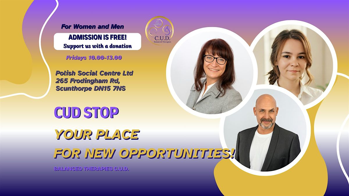 CUD Stop - Your place for new opportunities | Event in Scunthorpe | AllEvents