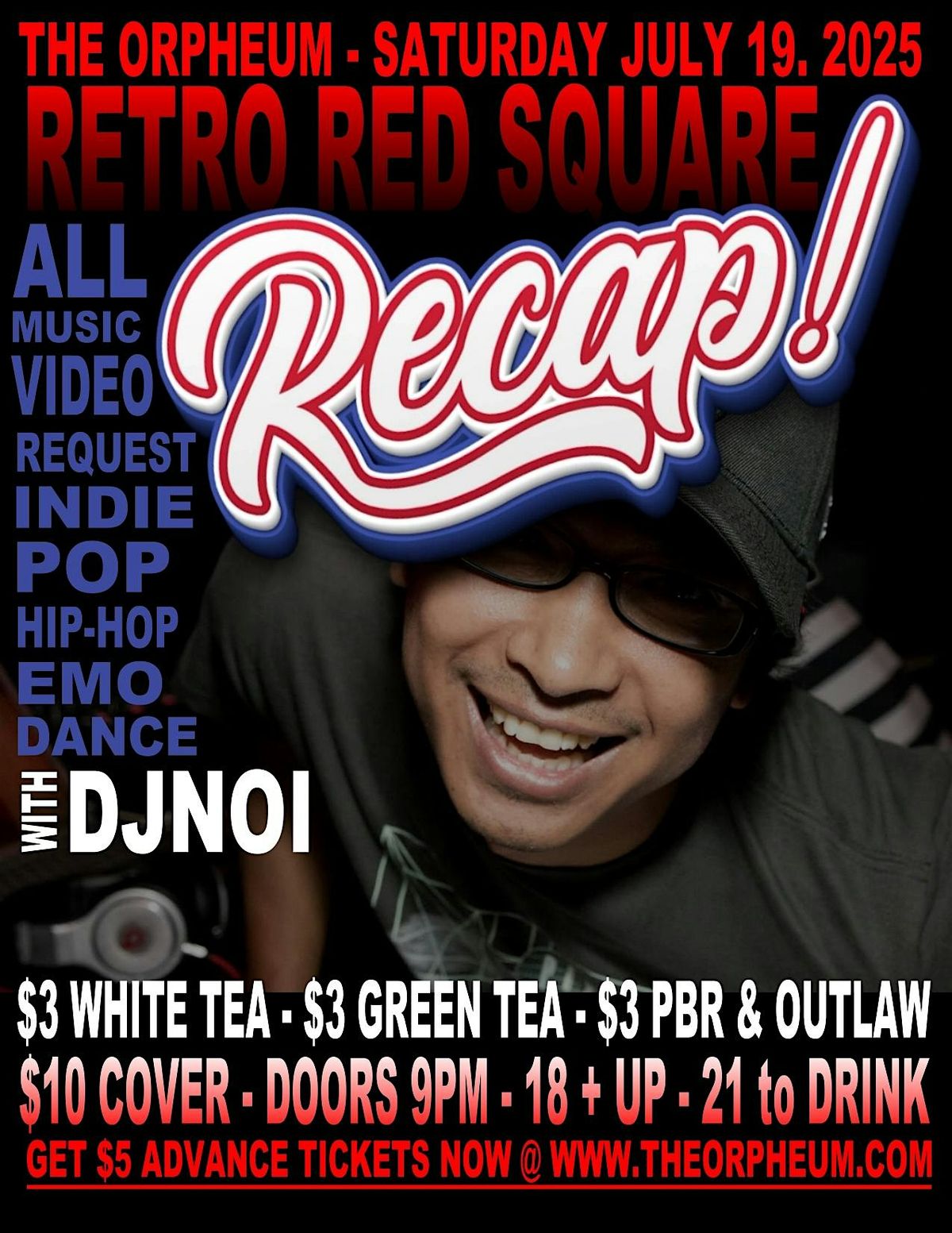 RETRO RED SQUARE RECAP!, 19 July | Event in Tampa | AllEvents