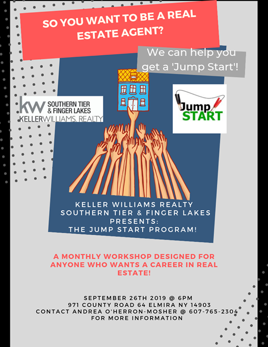 Real Estate Salesperson Career Seminar, Keller Williams Southern Tier