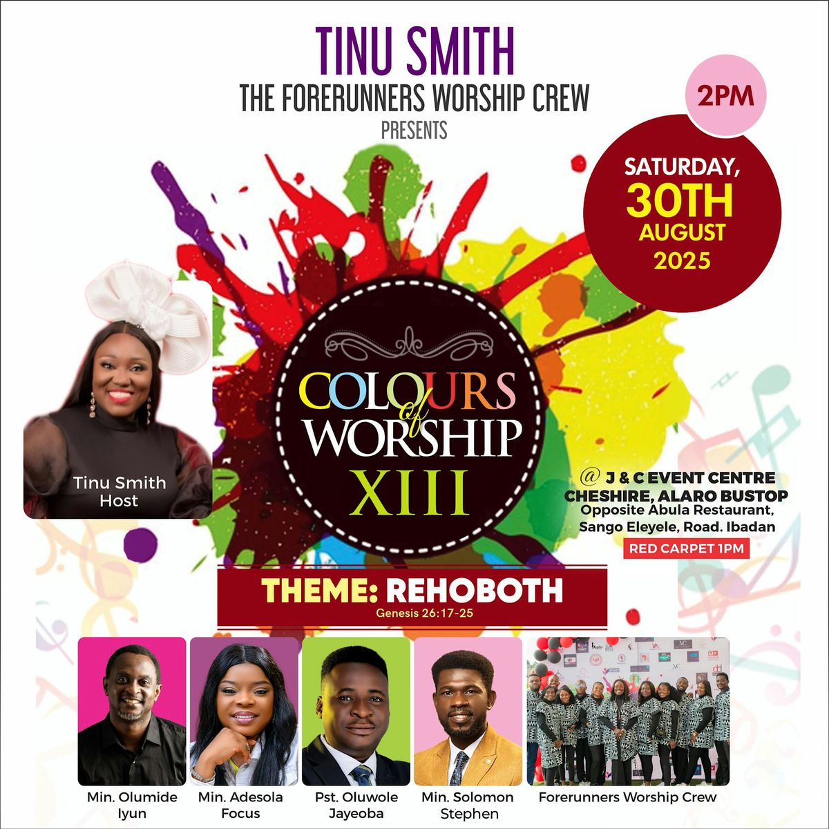 Colours of Worship 2025, 30 August | Event in Ibadan | AllEvents
