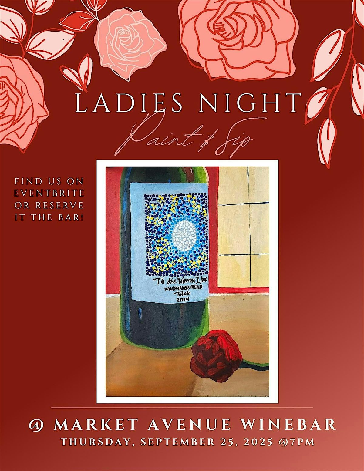 Ladies Night Paint & Sip, 25 September | Event in Cleveland | AllEvents