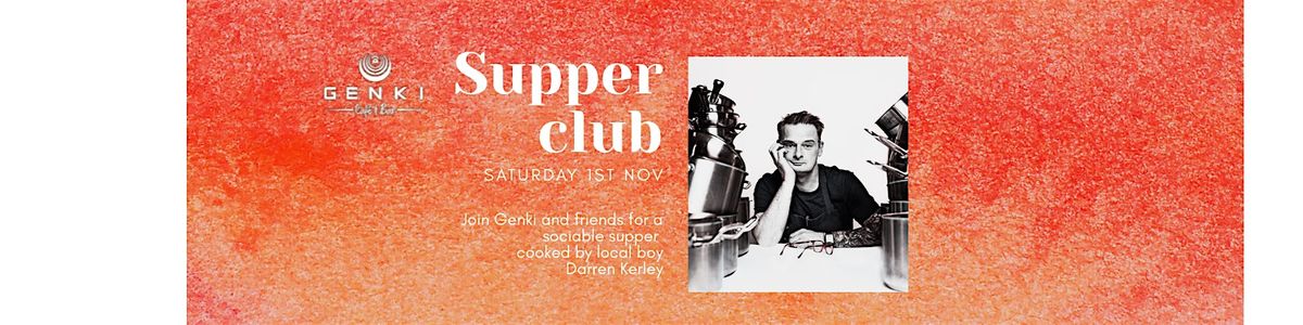 Genki Supper Club, 1 November | Event in St Agnes | AllEvents