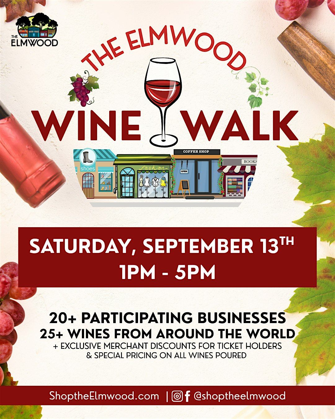 The Elmwood Wine Walk, 13 September | Event in Berkeley | AllEvents