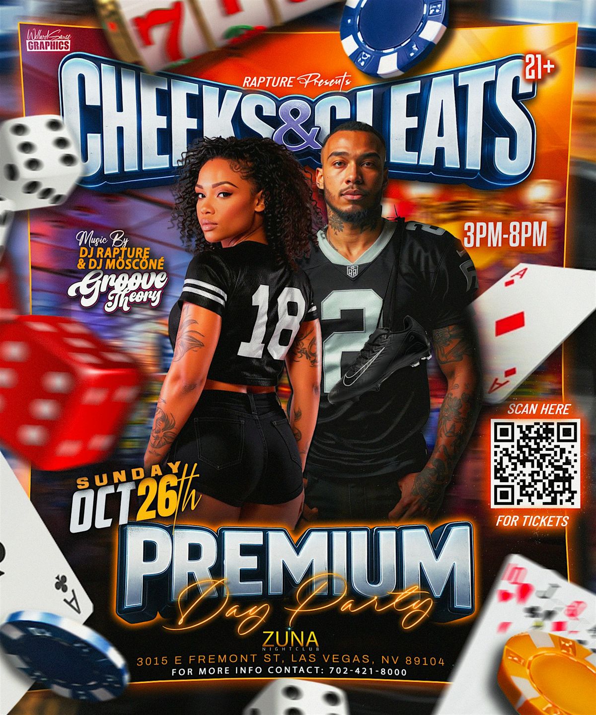 Groove Theory Las Vegas  — Cheeks & Cleats Premium Day Party, 26 October | Event in Las Vegas | AllEvents