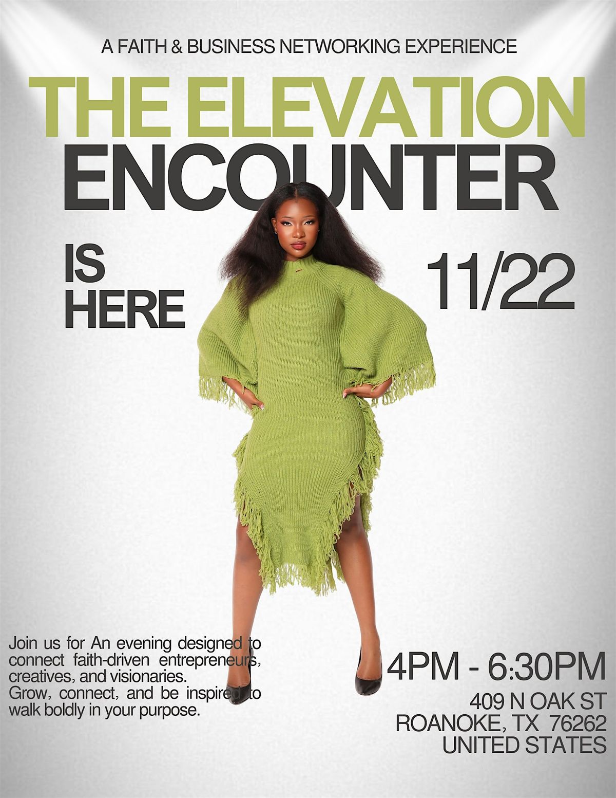THE ELEVATION ENCOUNTER, 22 November | Event in Roanoke | AllEvents