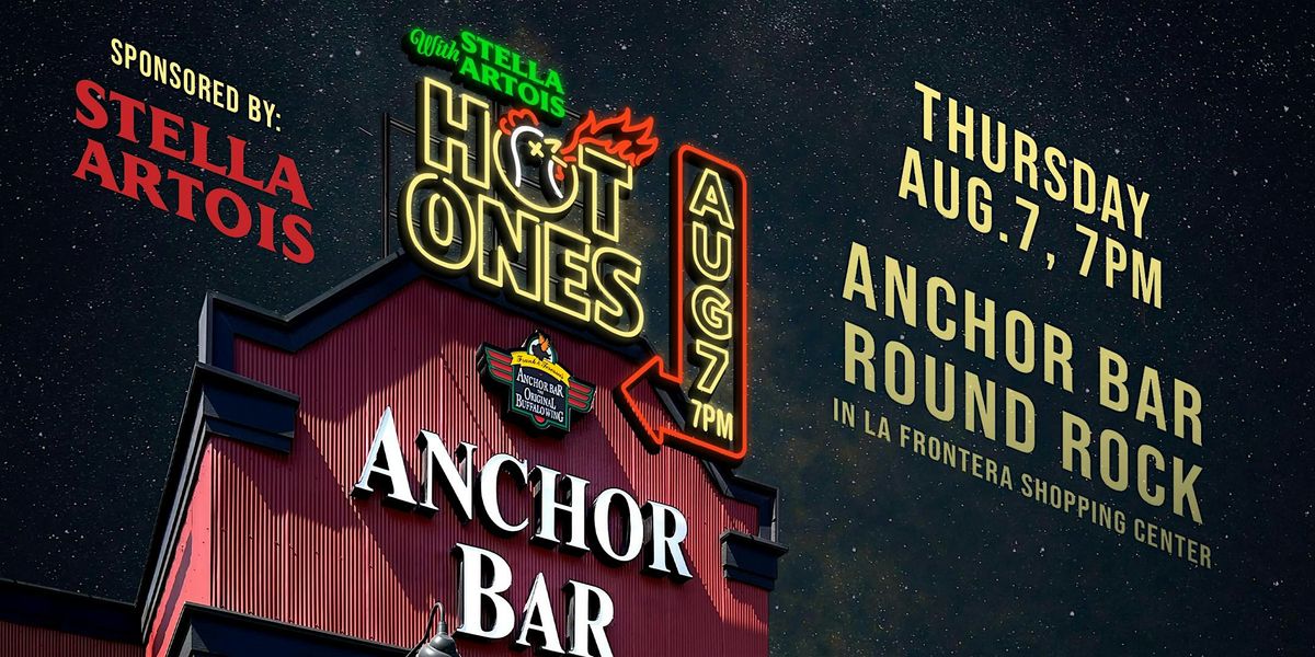 Hot Ones Challenge Night at Anchor Bar – Hosted by Sawyer from 102.7 ESPN | Event in Round Rock | AllEvents