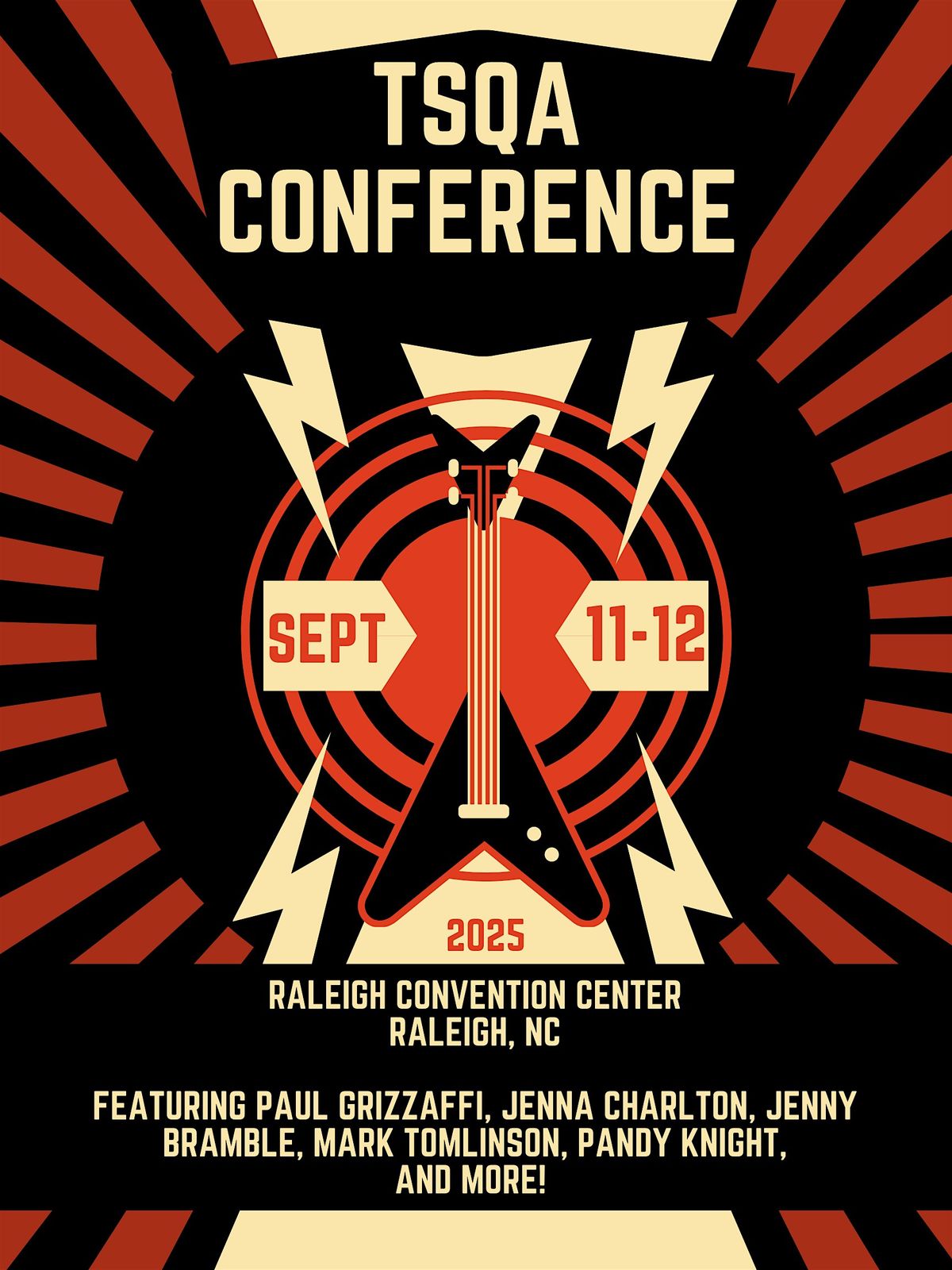 TSQA 2025 Conference - Battle of the Bands, 11 September | Event in Raleigh | AllEvents