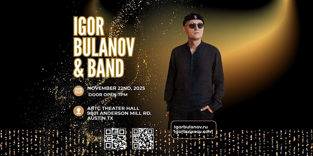 Igor Bulanov & Band, 22 November | Event in Austin | AllEvents