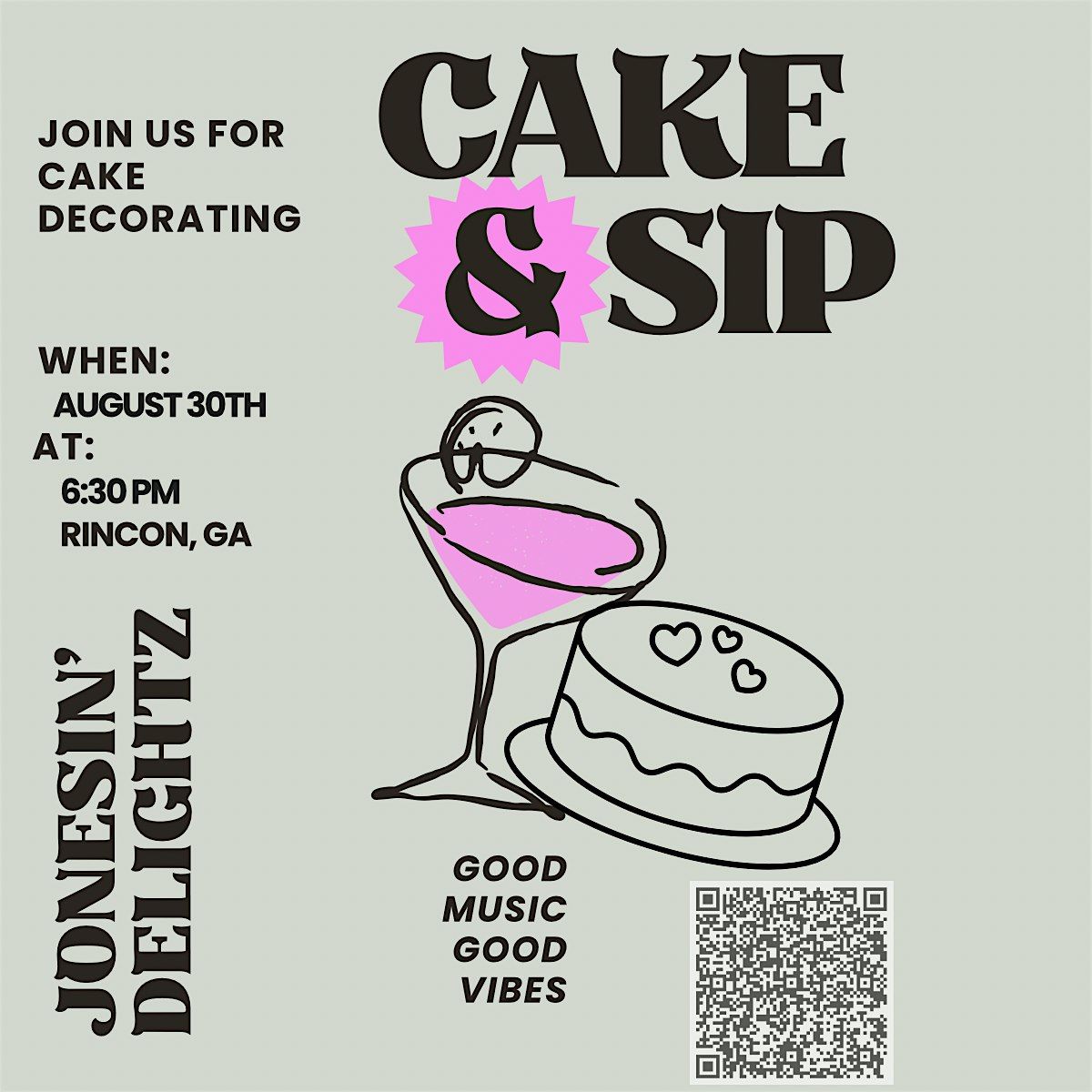 Cake Decorating & Sip, 30 August | Event in Rincon | AllEvents