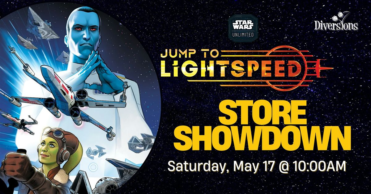 Star Wars: Unlimited - Jump to Lightspeed Store Showdown, 17 May | Event in Portsmouth | AllEvents