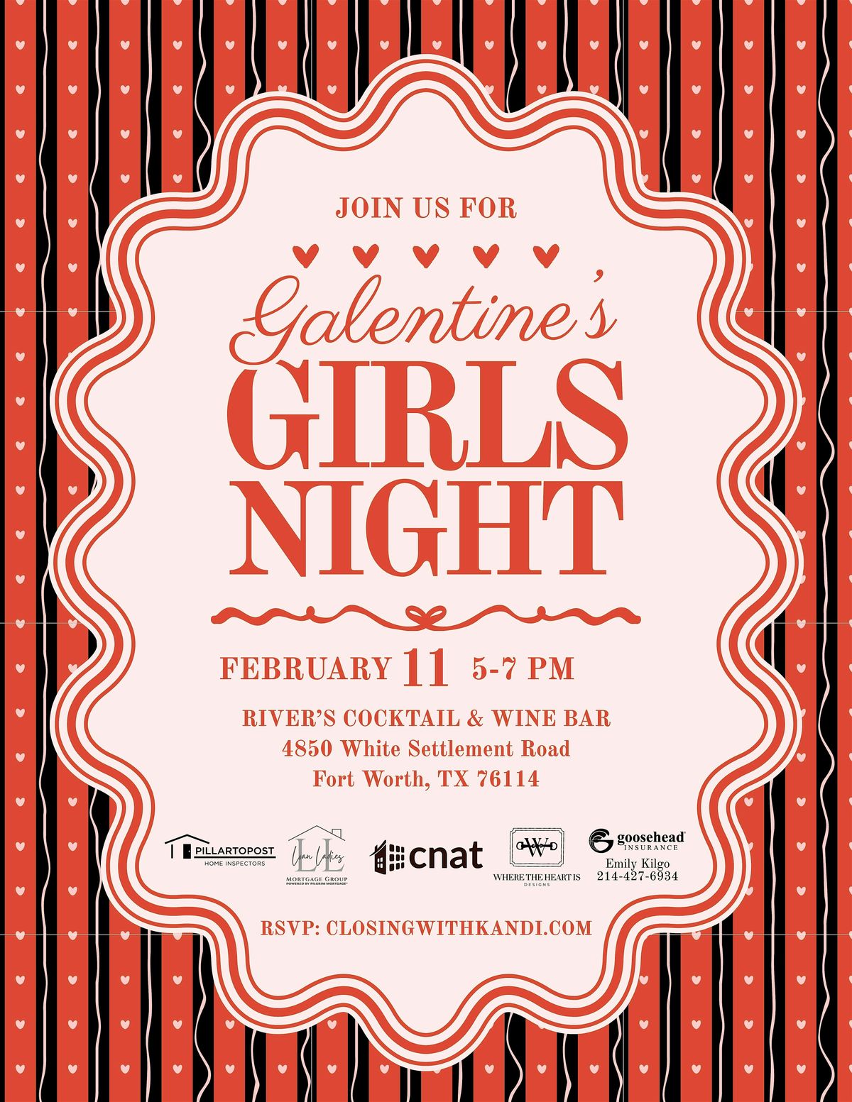 Realtor Galentines Girls Night