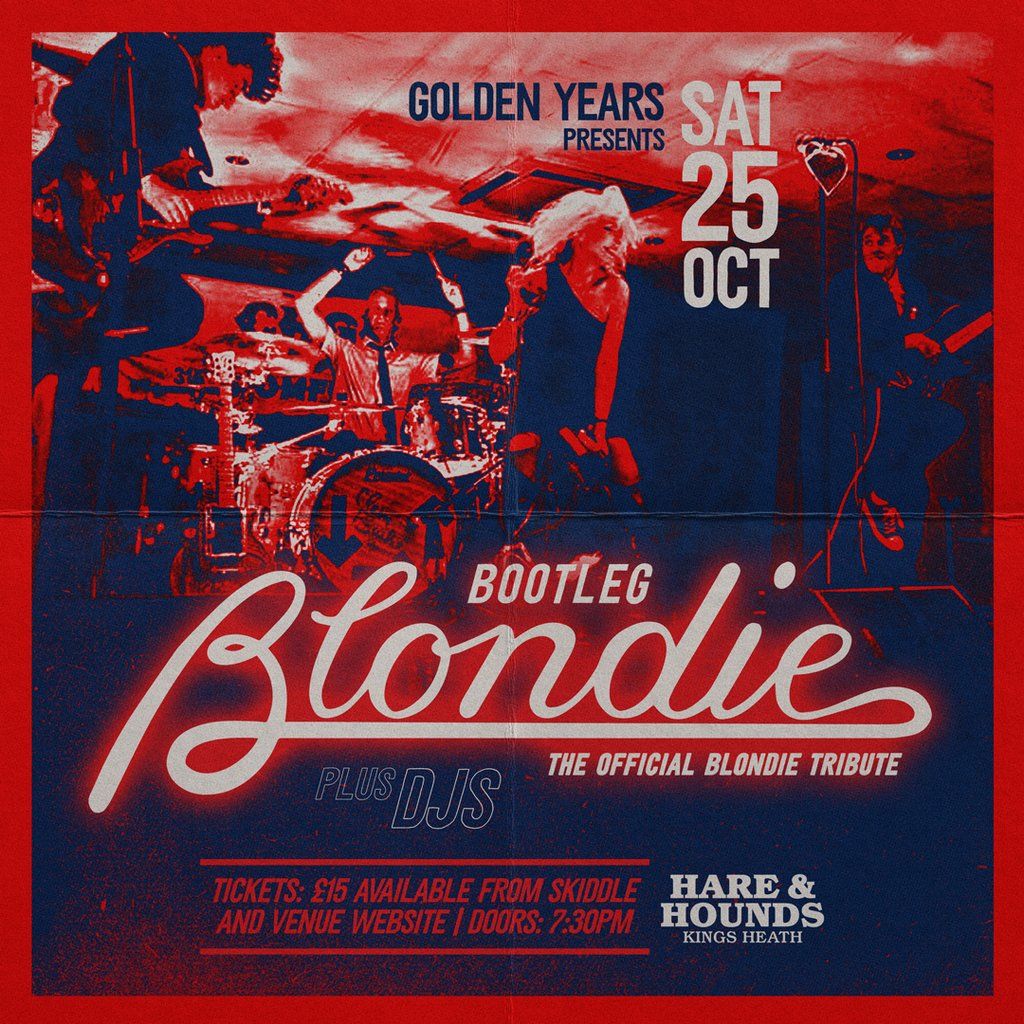 Bootleg Blondie, 25 October | Event in Birmingham | AllEvents