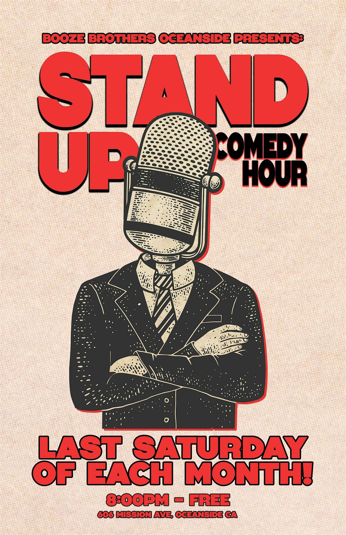 Stand Up Comedy Night at Booze Bros, 28 June | Event in Oceanside | AllEvents