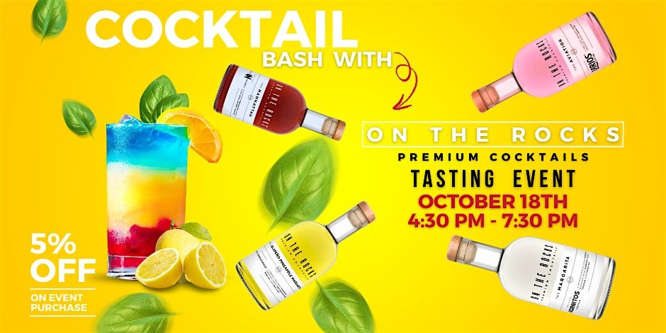 ✨ Sip & Save! On The Rocks Cocktail Tasting in Manhattan – Oct 18th, 18 October | Event in New York