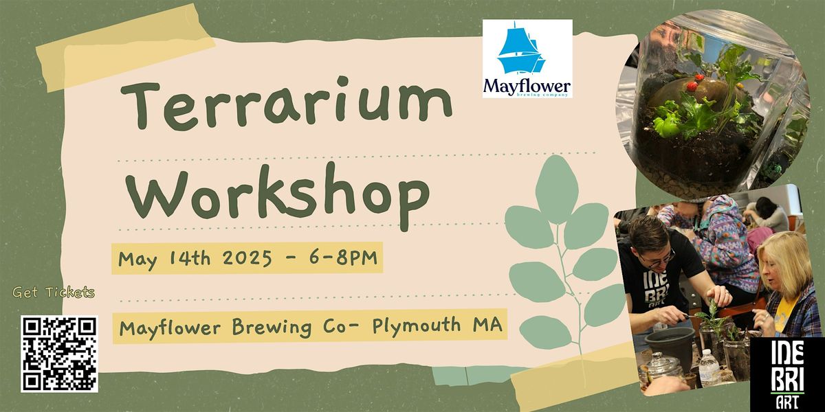 Terrarium Workshop at Mayflower Brewing Co., 14 May | Event in Plymouth | AllEvents