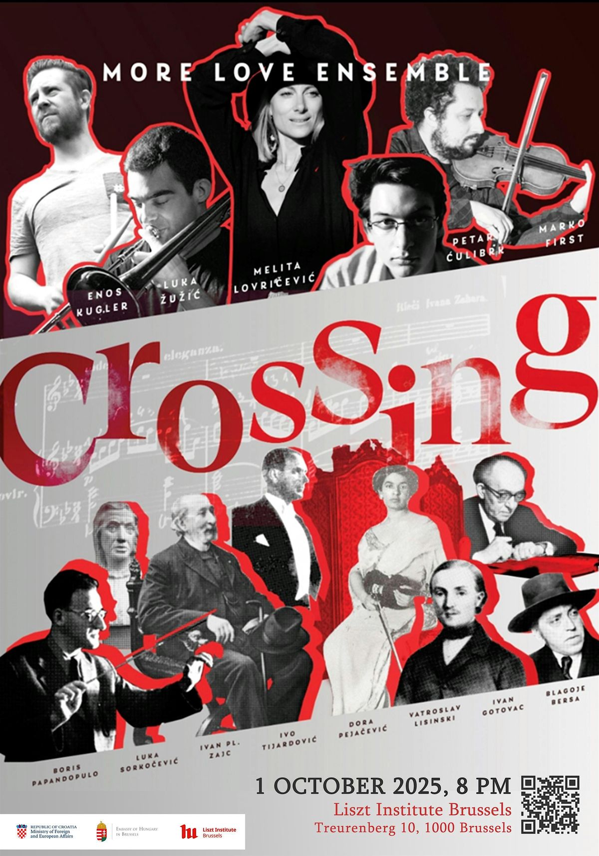 Crossing by More Love Ensemble, 1 October | Event in Bruxelles | AllEvents