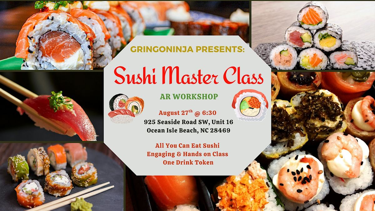 Sushi Master Class, 27 August | Event in Ocean Isle Beach | AllEvents
